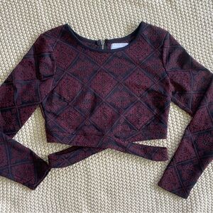 Kendal + Kylie crop top